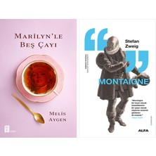 Alfa Yayınları Marilyn'le Beş Çayı + Montaigne