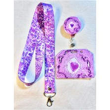 Hediyebum Patoloji Boyun Askısı Yoyo ve Dik Kartlık Set