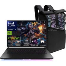Asus Rog Strix Scar 18 Ultra 9 275HX G835LW-SA127-17 64GB 4tb RTX5080 16GB W11PRO 18" Wqxga 240Hz Gaming Laptop