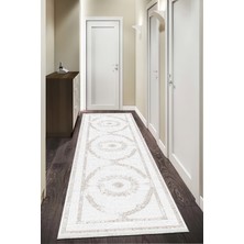 Bazaar Forum Pamuk Taban Dijital Baskı Kaymaz Tüy Dökmeyen Makinada Yıkanabilir Salon Halısı Mutfak Halısı