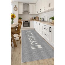 Bazaar Forum Pamuk Taban Dijital Baskı Kaymaz Tüy Dökmeyen Makinada Yıkanabilir Salon Halısı Mutfak Halısı