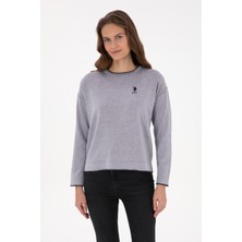 U.S. Polo Assn. Kadın Mor Bisiklet Yaka Kazak 50314675-VR245