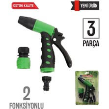 NalburBaba Sulama Tabancası 2 Fonksiyonlu 3 Parça