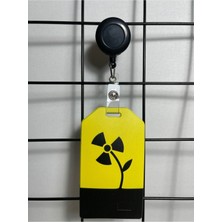 Hediyebum Sarı Radyasyon Dik Yaka Kart Kılıfı Yoyo Set