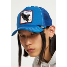 Goorin Bros The Freedom Eagle Adler Blue A Frame Adjustable Trucker Cap Unisex Şapka Mavi