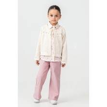 Kinderos Yakası Bağlamalı Kız Çocuk 3\'lü Takım - 26K 4499