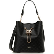 İnci INCI MNG INCIHANDLE 5PR Siyah Kadın Kol Çantası
