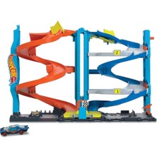Hot Wheels Heyecanlı Yarış Kulesi Erkek Çocuklar İçin Eğlenceli Oyun Seti