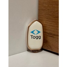 (Amblemli)Togg T10X-T10F Uyumlu Anahtar Kılıfı