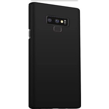Yenibağ Iletişim Samsung Galaxy Note 9 ile Uyumlu Kapak Mat Siyah Silikon Lux Kılıf