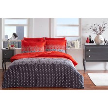 Taç Saten Delüx Çift Kişilik Nevresim Takımı