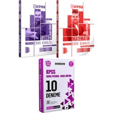 Benim Hocam Yayınları 2026 Kpss Türkçe Matematik Tamamı Çözümlü Soru Bankası - 2026 Kpss Ortaöğretim Çözümlü 10 Deneme