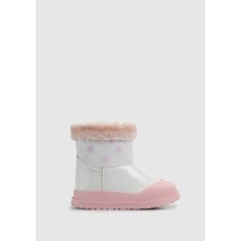 Kiddo Beyaz-Pudra Kız Çocuk Bot