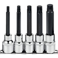 Ceta Form 1/2 x Zn Uçlu Lokma Takımı Uzun Tip Raylı 5 Parça