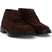 Cacharel Erkek Kahverengi %100 Deri Chukka Bot 50312274-VR029
