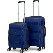 Reymond Luggage Lucas Polipropilen Kırılmaz Valiz, Kabin Boy&orta Boy