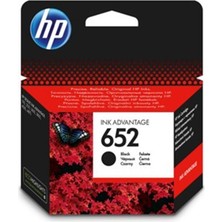 Hp 652 Black Siyah Kartuş F6V25AE