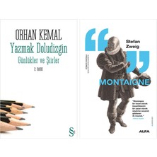 Alfa Yayınları Yazmak Doludizgin - Günlükler ve Şiirler + Montaigne