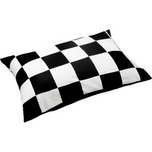 Cozy Home Mono Çift Taraflı Yastık Kılıfı Code Siyah 50X70