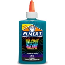Elmer's Karanlıkta Parlayan Yapıştırıcı, Mavi, 147 ml