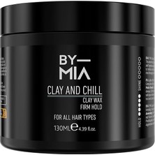 Mıa Clay And Chill, Doğal Mat Görünüm, Güçlü Tutuş, Erkekler ve Kadınlar Için Saç Vaksı 130 ml