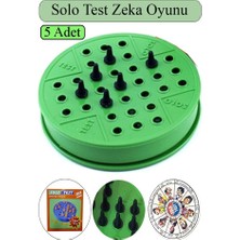 Artlantis Solo Test Zeka Oyunu 5 Adet Plastik Solotest Beyin Jimnastiği Oyuncak Karne Sınıf Çocuk Hediyesi Dededen Toruna Nostalji