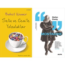 Alfa Yayınları Selin ve Cem'le Yolculuklar + Montaigne