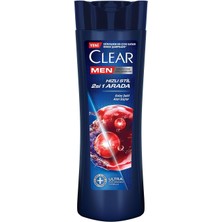 Misda Store Men Kepeğe Karşı Etkili Şampuan Hızlı Stil 2'si 1 Arada Kolay Şekil Alan Saçlar 350 ml Mavi