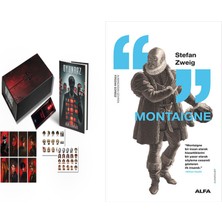 Alfa Yayınları Oyunbaz - 7 Tutsak 1 Ölü (Ciltli - Kutulu) + Montaigne