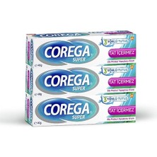 Tat Içermez Yapıştırıcı Krem 40G x 3 Adet