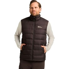 Jack Wolfskin Ather Down Vest M Rds Erkek Kahverengi Yelek