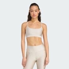 Adidas Performance JY4614 Aeroreact Training Light-Support Shiny Bra