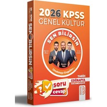 Benim Hocam Yayınları 2026 KPSS Sen Bilirsin Tarih-Coğrafya-Vatandaşlık Soru Cevap Kitabı