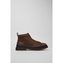 Camper Erkek Brutus Deri Bot - Koyu Kahverengi