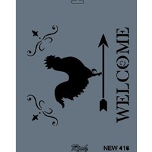 Nil Avm Rich New Seri N-416 Stencil 35X25 cm