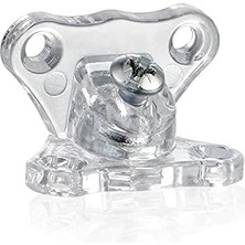 Açılı T Bağlantılı Çektirme Şeffaf Plastik Köşe Birleştirme Kelebek (100 Adet)