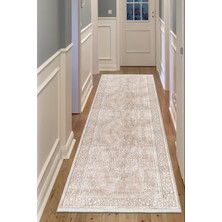 Bazaar Forum Pamuk Taban Dijital Baskı Kaymaz Tüy Dökmeyen Makinada Yıkanabilir Salon Halısı Mutfak Halısı