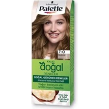 Storemax Palette Kalıcı Doğal Renkler 7-0 Kumral Shea Yağı & Yulaf Çekirdeği Özlü Saç Boyası