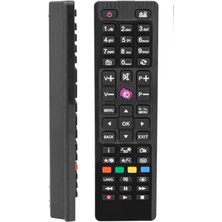 Vestel Seg Techwood Regal Finlux Mor Tuşlu LCD LED Smart Tv Kumandası