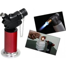 MCM Group Pürmüz Çakmak Kapaklı 1300 Derece Gazlı Pürmüz Çakmak Alev Isı Tabancası