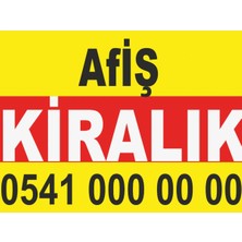 Aydın Garage (100 cm x 150 Cm) Kiralık Branda - Afiş- Pankart