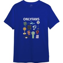 The Lucid Lab Onlyfans Tişört - Mavi