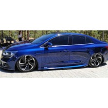 Renault Megane 4 Sedan Yan Marşpiyel (Plastik) Boyasız