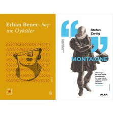Alfa Yayınları Everest Açıkhava 5 - Erhan Bener Seçme Öyküler + Montaigne