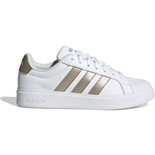 Kadınlar İçin adidas STREETTALK Beyaz Sneaker Suni Deri Malzeme Kauçuk Taban Hafif ve Esnek Tasarım