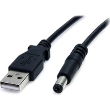 Com USB 2.0 Auf Typ N Kablo – USB A Dc 5 V 5,5 mm Fiş Güç Kablosu Fiş 2 M