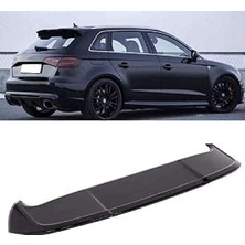 Audi A3 2013-2020 H.b Plastik Parlak Siyah Spoiler