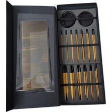 Akıllı Durak Bambu Misinalı Vidalı Tığ Set 13 Adet