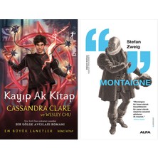 Alfa Yayınları Kayıp Ak Kitap + Montaigne