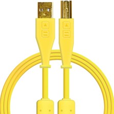 Misda Store Techtools Chroma Cables Usb-A To B - 1.5mt | Straight Yellow